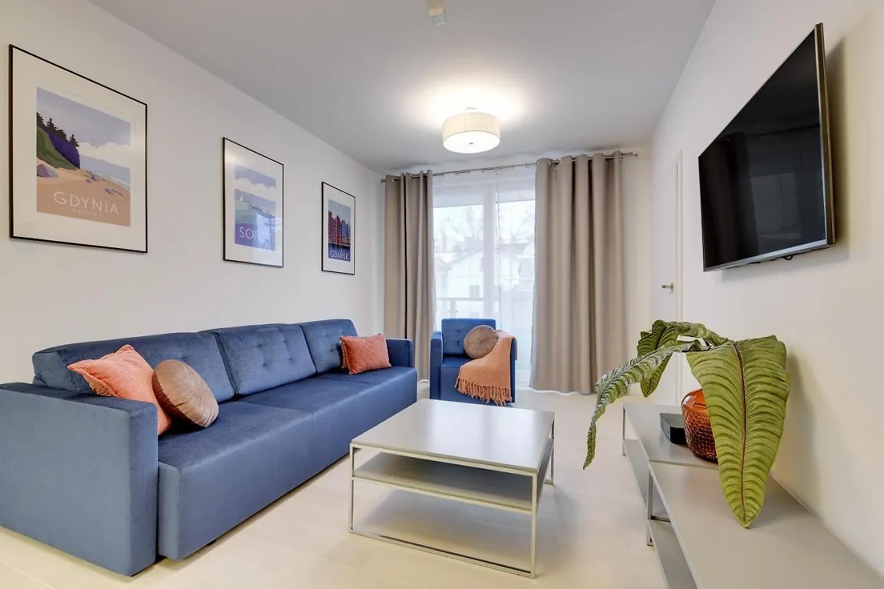 Lion Apartments - Chopina 29 With Parking 5 Min From The Beach And Center Sopot Polonia